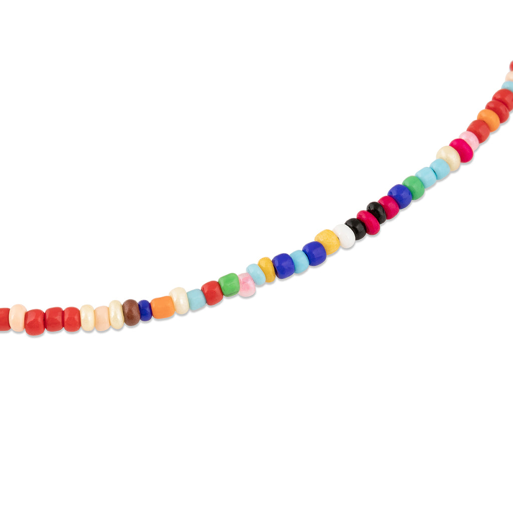 Rainbow Bead Necklace